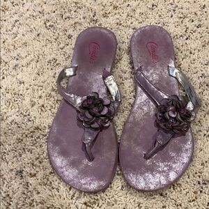 Candie's Purple Women's Sandals
